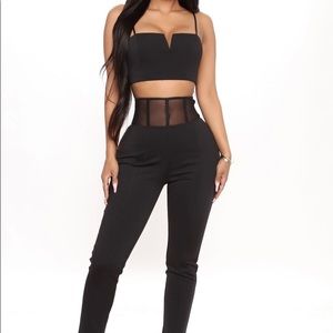 Fashion Nova Girls Night Pant Set